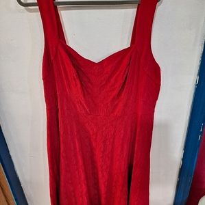 Torrid red dress size 26